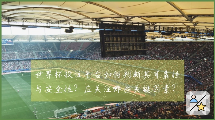 世界杯投注平台如何判断其可靠性与安全性？应关注哪些关键因素？