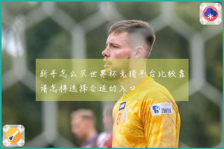 新手怎么买世界杯竞猜平台比较靠谱怎样选择合适的入口